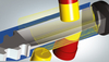 3d-voorfrezen met uitgangsmateriaal | turbineschoep | 5-assig – 