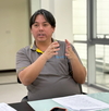  – 圖為黃總經理受訪，並分享<em>hyper</em>MILL軟體如何協助企業轉型