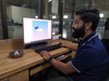  – A Shreeram Aerospace engineer programming components with OPEN&nbsp;MIND Technologies <em>hyper</em>MILL<sup>&reg;</sup>.