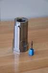  – Het gebruik van de <em>hyper</em>MILL MAXX&nbsp;Machining afwerkingsmodule en conische bareltool resulteerde in een tijdsbesparing van een factor&nbsp;acht voor deze matrijskern.