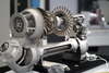  – Some of the complex components programmed with <em>hyper</em>MILL<sup>&reg;</sup> that complete the transmission system of the helicopter