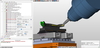  – Programmazione CAD/CAM lavorazione OP 10 supporto cavalletto motociclo.